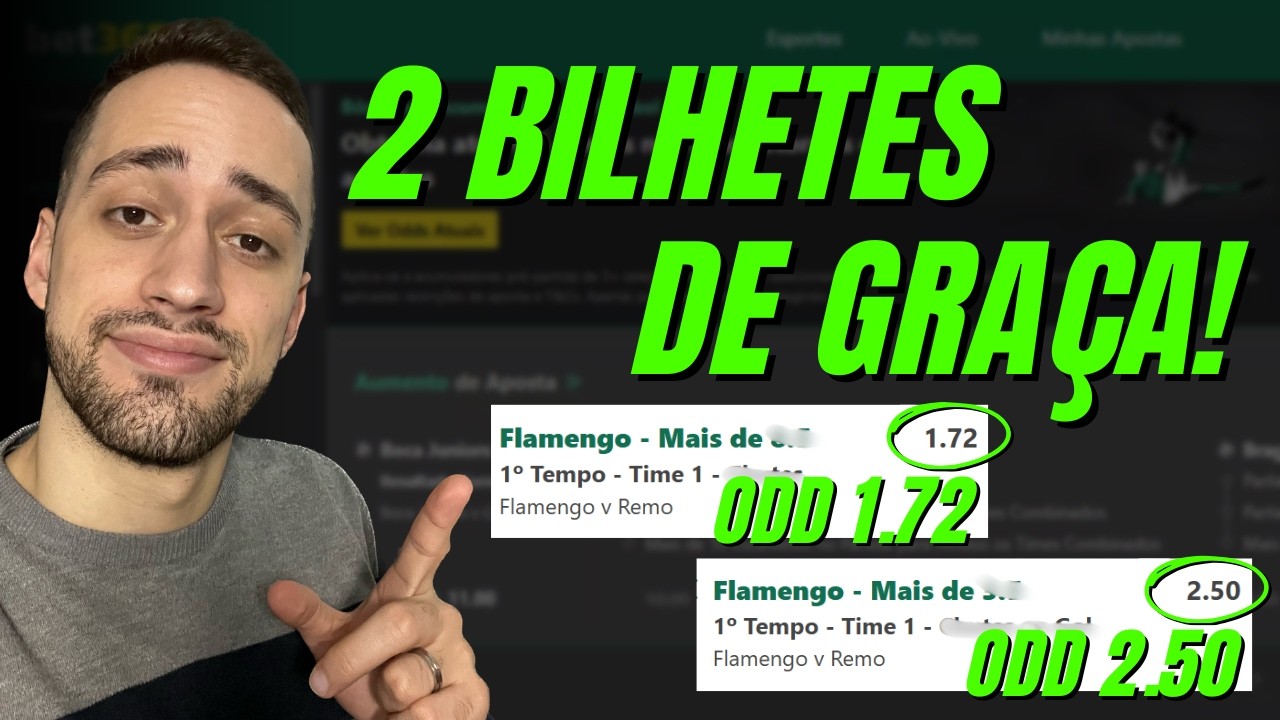 BRECHA NA BET365 COM ODDS ALTAS NO FLAMENGO