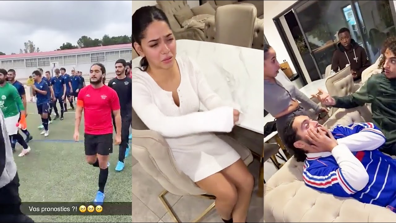 Nasdas: leyna en pleures😳- grosse embrouille mouna et moha 😳- match🤣😂