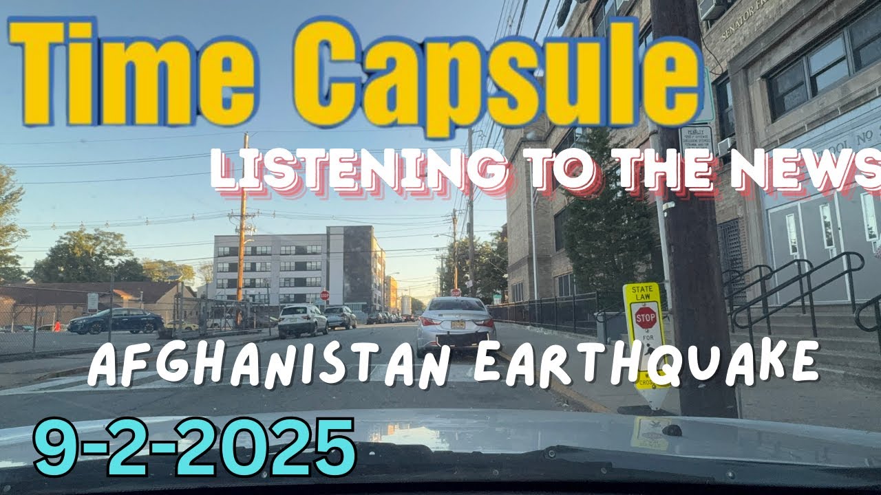 September 2, 2025 Documenting History for future Generations! A Drive in NJ with NYC News!