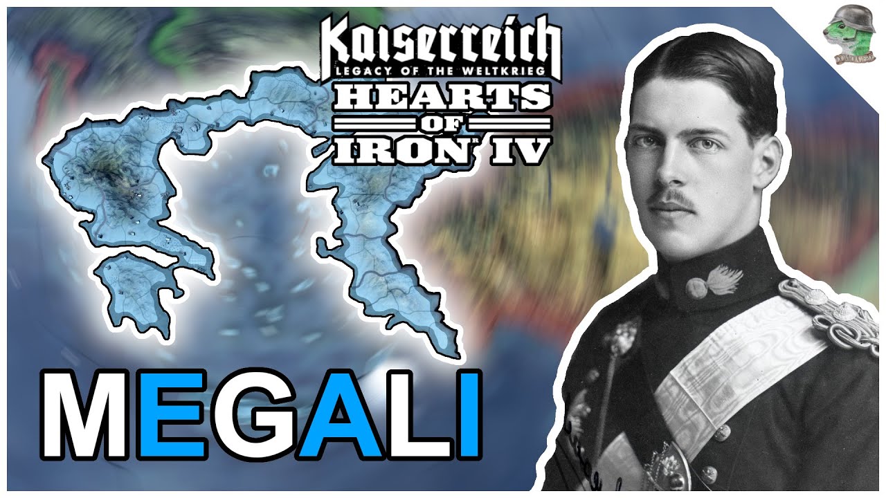 La GRECIA della MEGALI  Idea  - Hearts of Iron 4 Kaiserreich MOD - Gameplay ITA