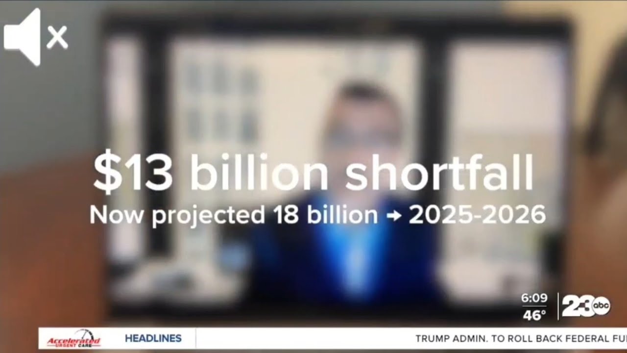 California's deficits increase as residents brace for potential funding cuts in 2026/27 fiscal year.