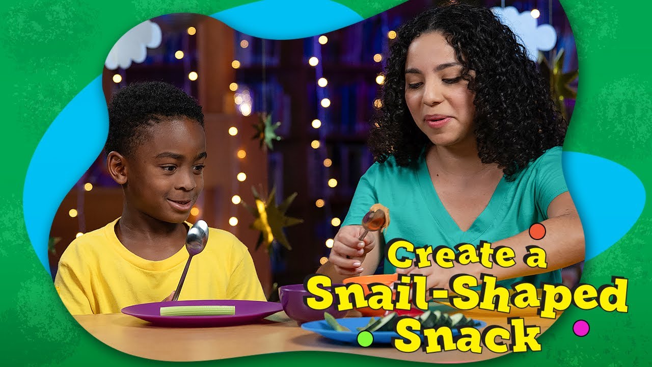 Create a Snail-Shaped Snack | Food Discovery | Fun, Healthy Kids Activities | TexasWIC.org/kids