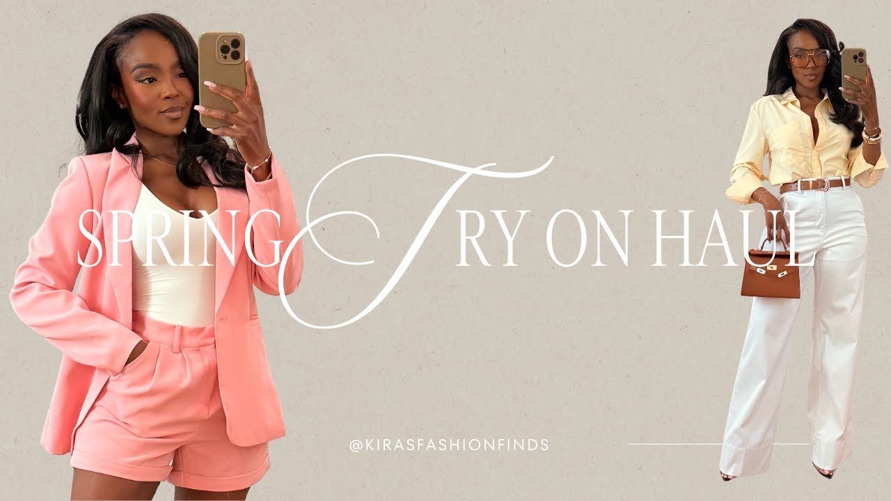 Spring Fashion Haul | Easter, Church, & Brunch Outfit Inspo | Kira's Fashion Finds