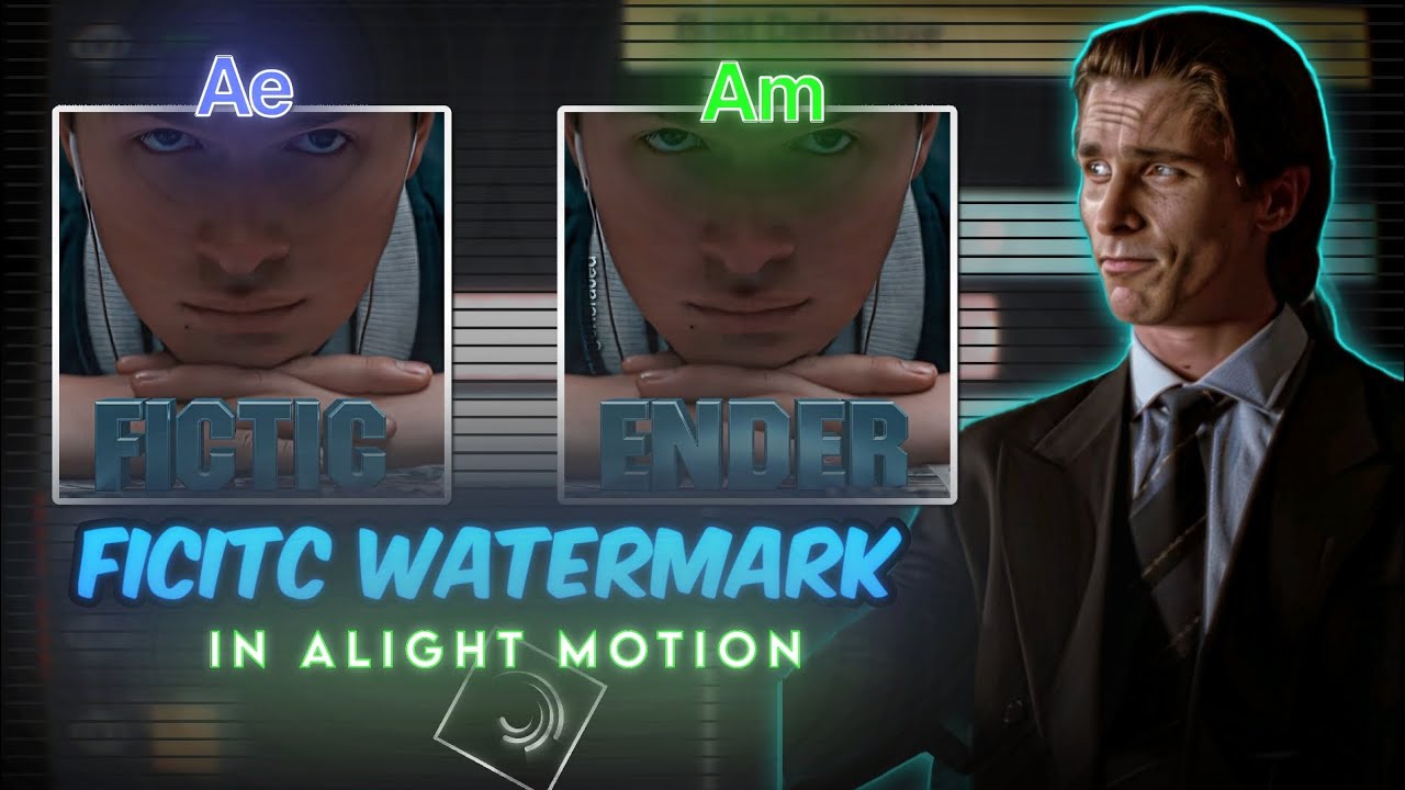 FICTIC EDITZ Style Ai Watermark Replacement 🔥 || Tutorial 