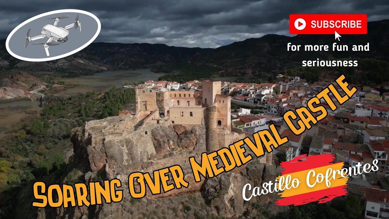 Cofrentes Castle: A Spanish Gem Captured by Drone Photography