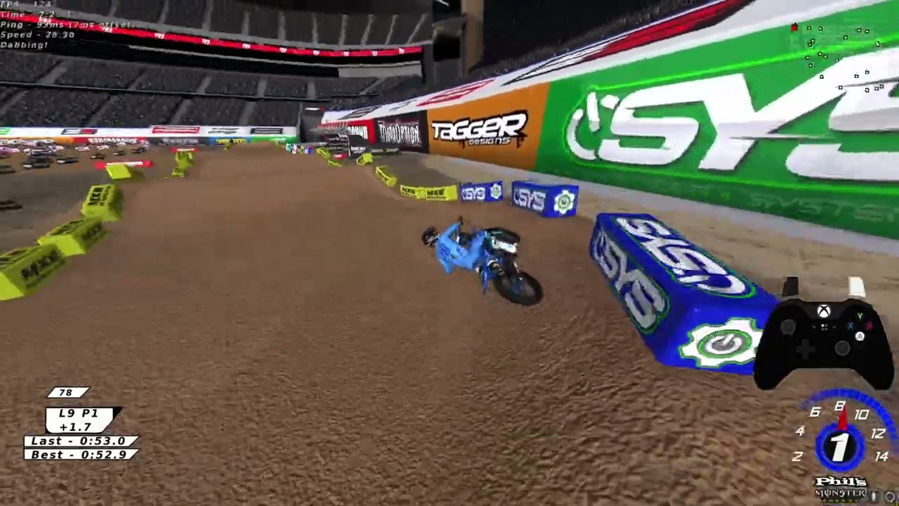 Round 11 - 2023 Seattle Supercross 450 Pro Main Event | MX Simulator