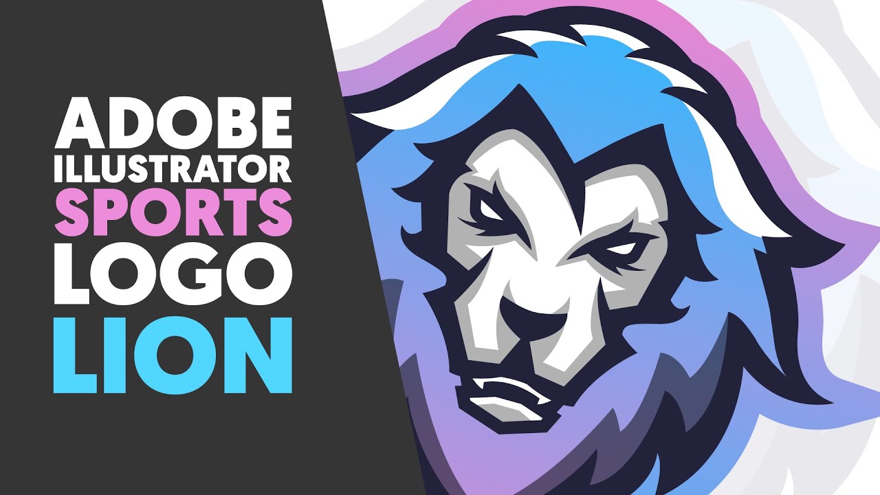 Adobe Illustrator | Mascot | Lion | Shard