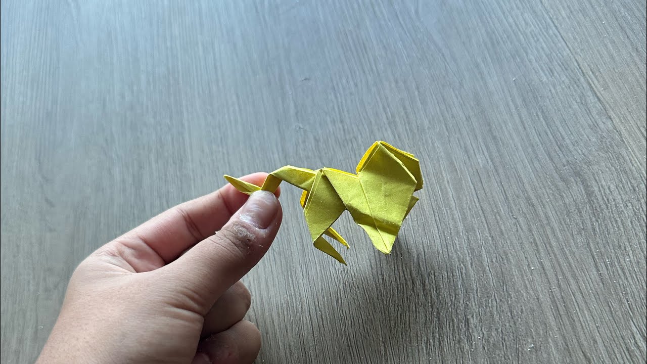 Easy origami lion from lion king, Musafa lion king full tutorial