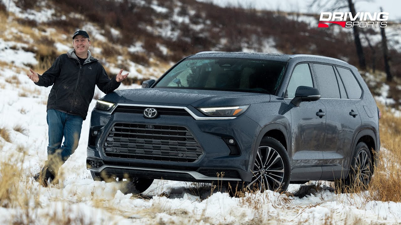Обзор Toyota Grand Highlander 2024 года в условиях снега и дождя