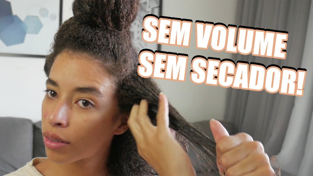 FINALIZAÇÃO SEM VOLUME E SEM SECADOR