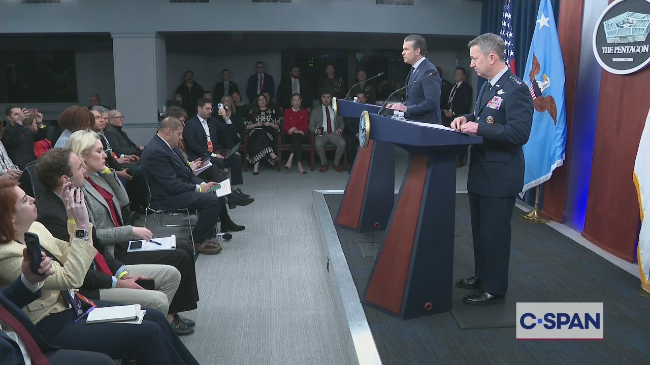 Defense Secretary and Joint Chiefs Chair News Conference