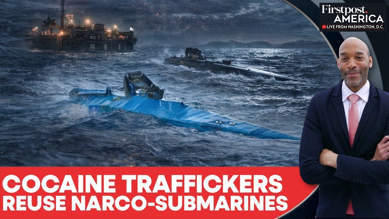 Cocaine Price Crash Revives Reusable Drug Submarines in Europe | Firstpost America | N18G