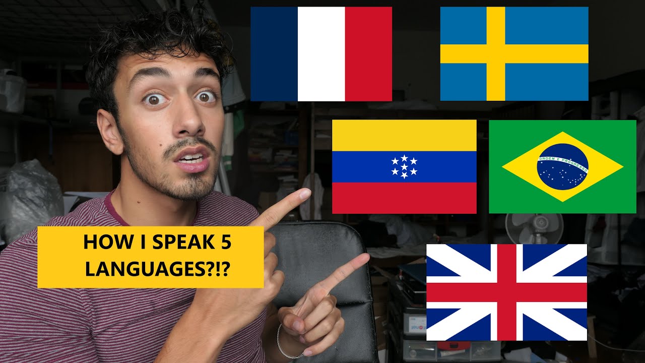 How I speak 5 LANGUAGES?!? 🇫🇷🇬🇧🇸🇪🇧🇷