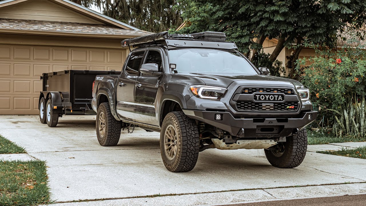 Не буксируйте с помощью Toyota Tacoma... без этого мода | Контроллер тормозов Tacoma | Tekonsha P3