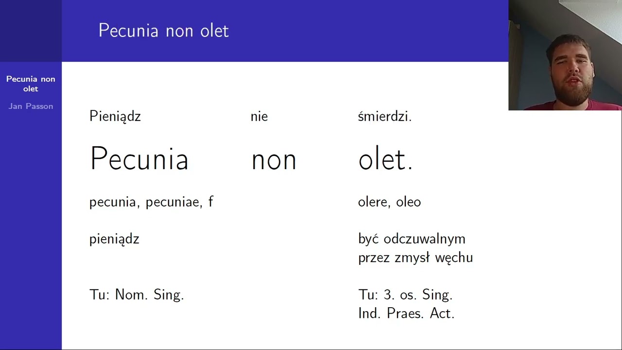 Pecunia non olet | Sentencje #1