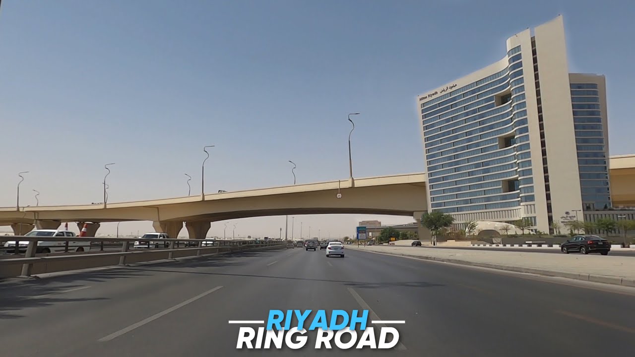 4K Drive on Riyadh Ring Rd | Riyadh City Drive @ 120 km/hr