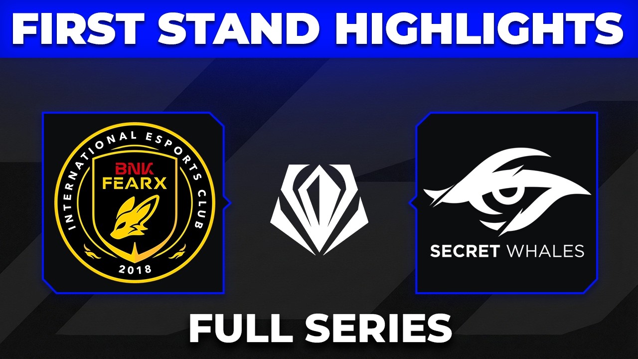 BFX vs TSW Highlights ALL GAMES | 2026 First Stand Groups Day 3 | BNK FEARX vs Team Secret Whales