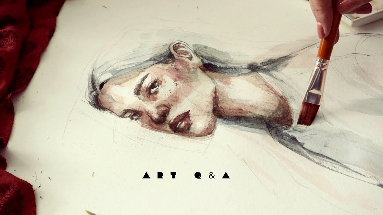 Sanata Dair Soru&Cevap ~ Freelance Çalışmak,Sanat Hırsızlığı, GSF Hazırlık, Çizime başlangıç ?
