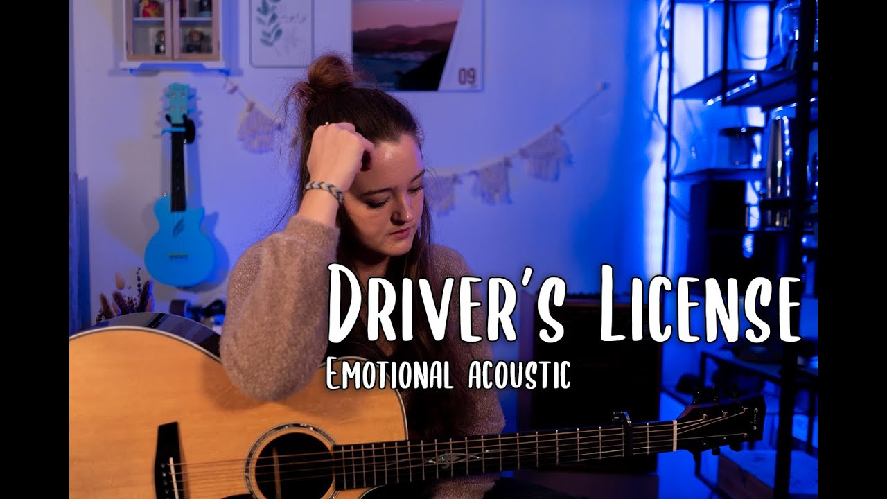 highly EMOTIONAL acoustic cover that *breaks* your heart | drivers license