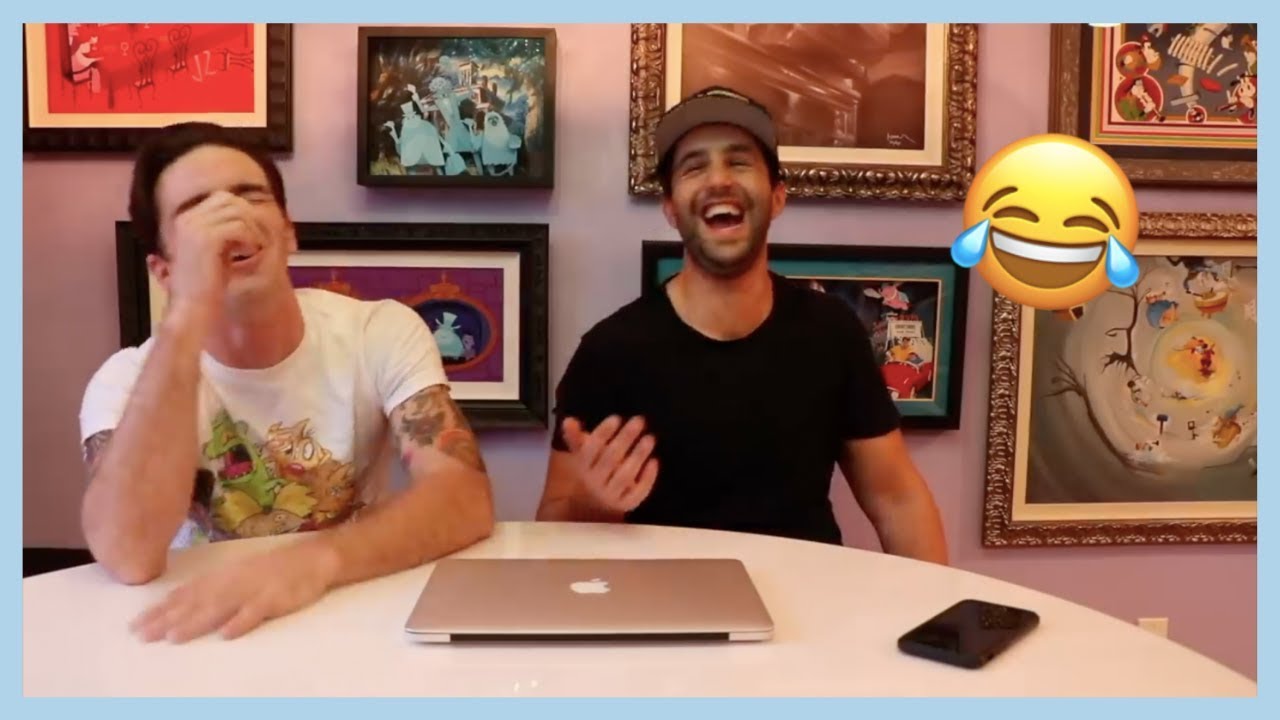 drake bell and josh peck laughing for 3 minutes straight