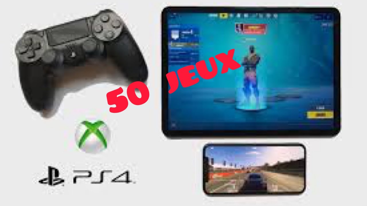 Top 50 jeux mobiles compatibles avec une manette ps4 , ps5 et xbox (android et ios )