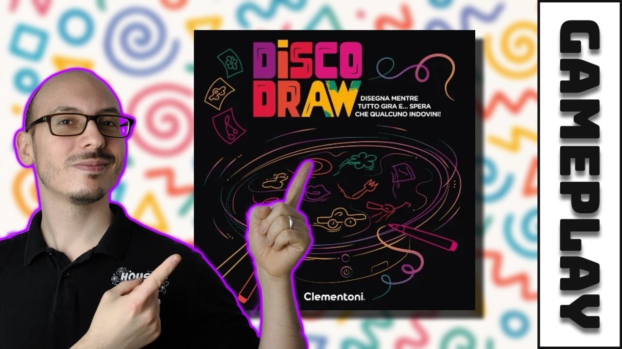 DISCO DRAW: Disegnare non è MAI stato così DIVERTENTE! - Clementoni