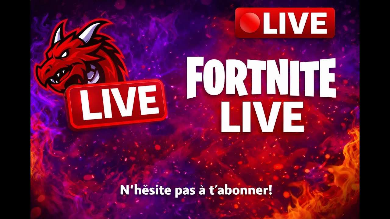 Venez et rejoigner moi pour une aventure sur Fortnite🎮👋