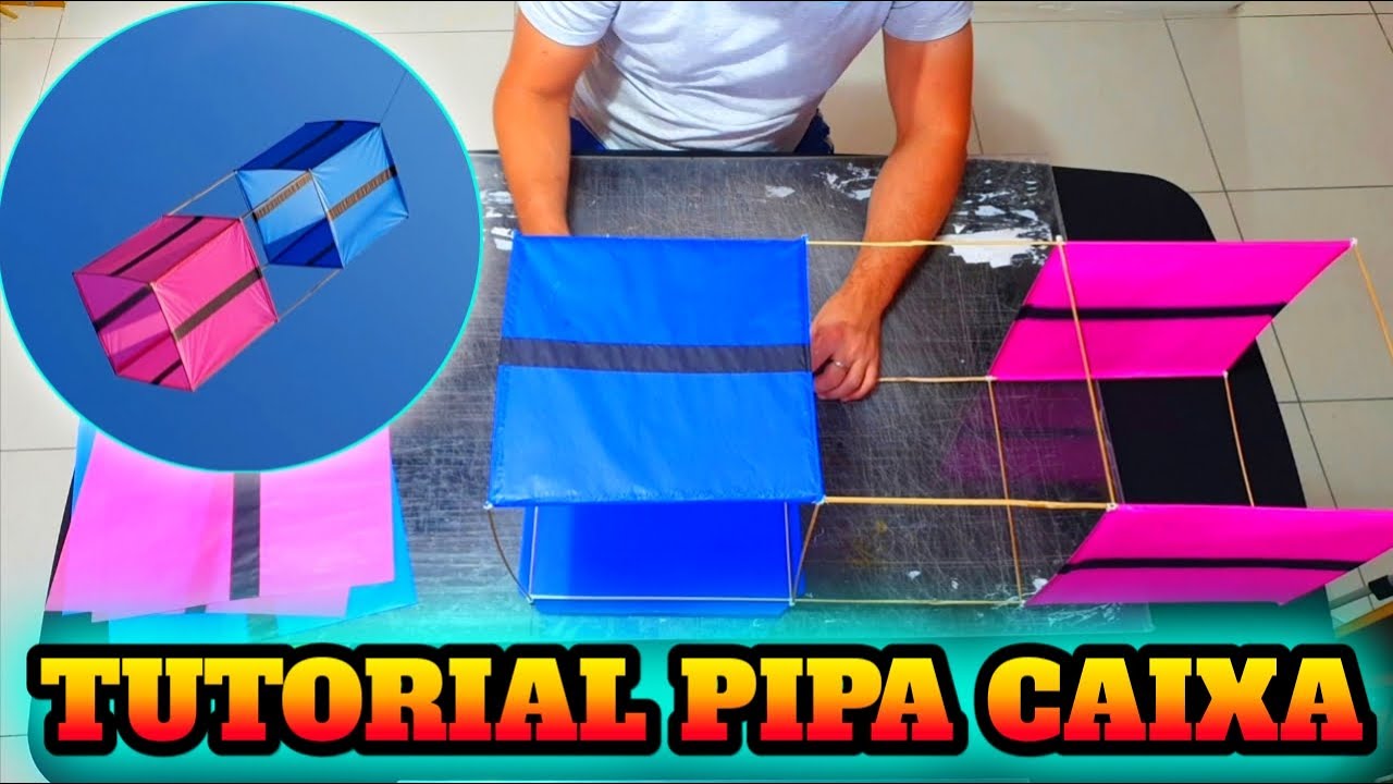 COMO FAZER A PIPA CAIXA, OU PIPA CAIXOTE (bidê)