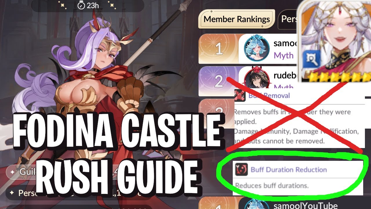 Руководство и стратегия по штурму замка Фодина [Seven Knights: Rebirth]