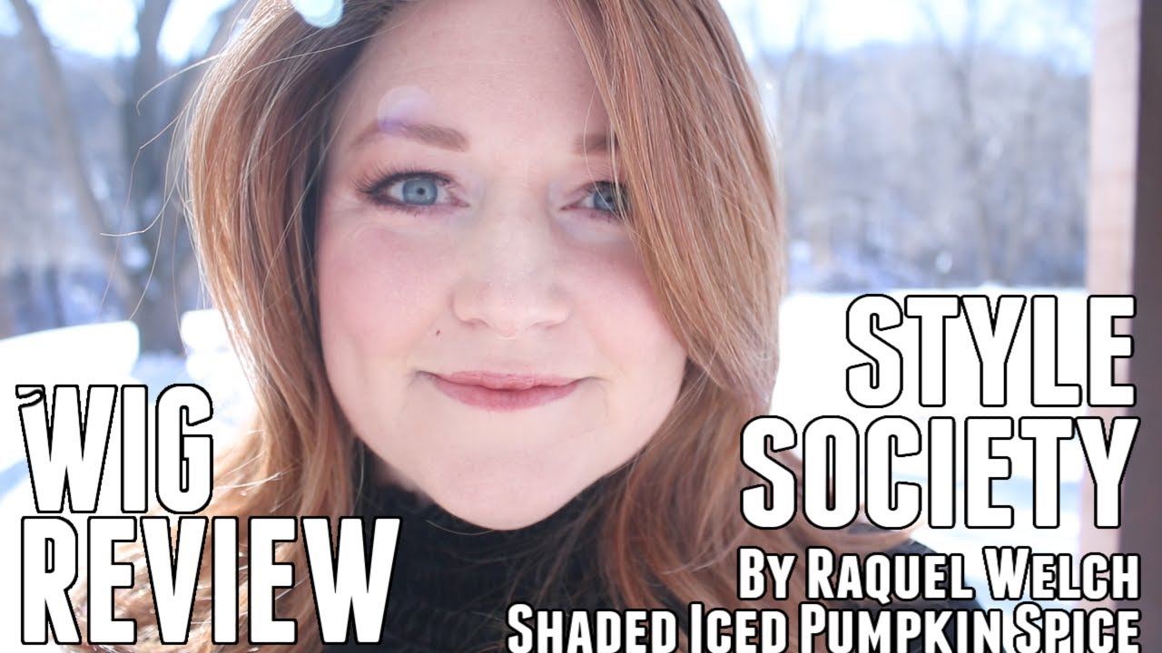 WIG REVIEW Style Society by Raquel Welch in Shaded Iced Pumpkin Spice