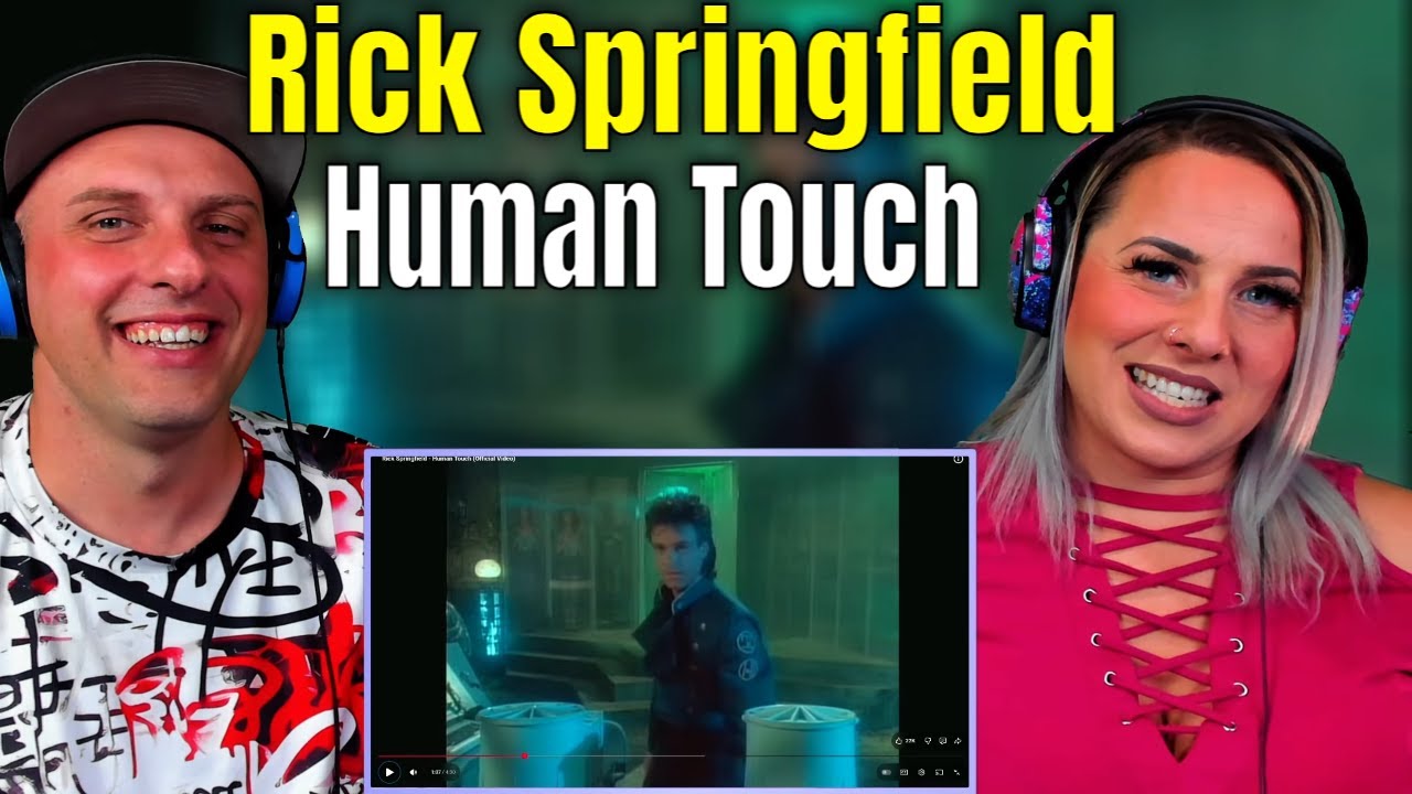 Reaction To Rick Springfield - Human Touch (Official Video) THE WOLF HUNTERZ REACTIONS