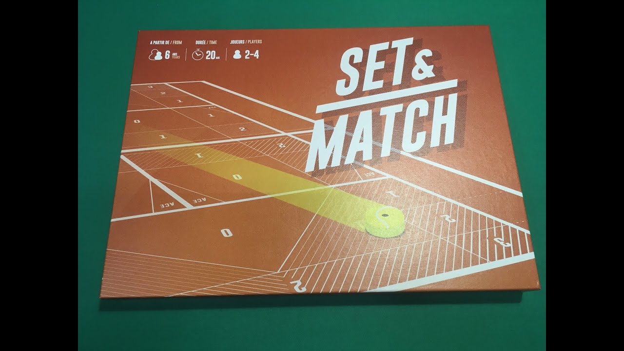 Come giocare a Set e Match il gioco da tavolo del Tennis simile al Subbuteo ita