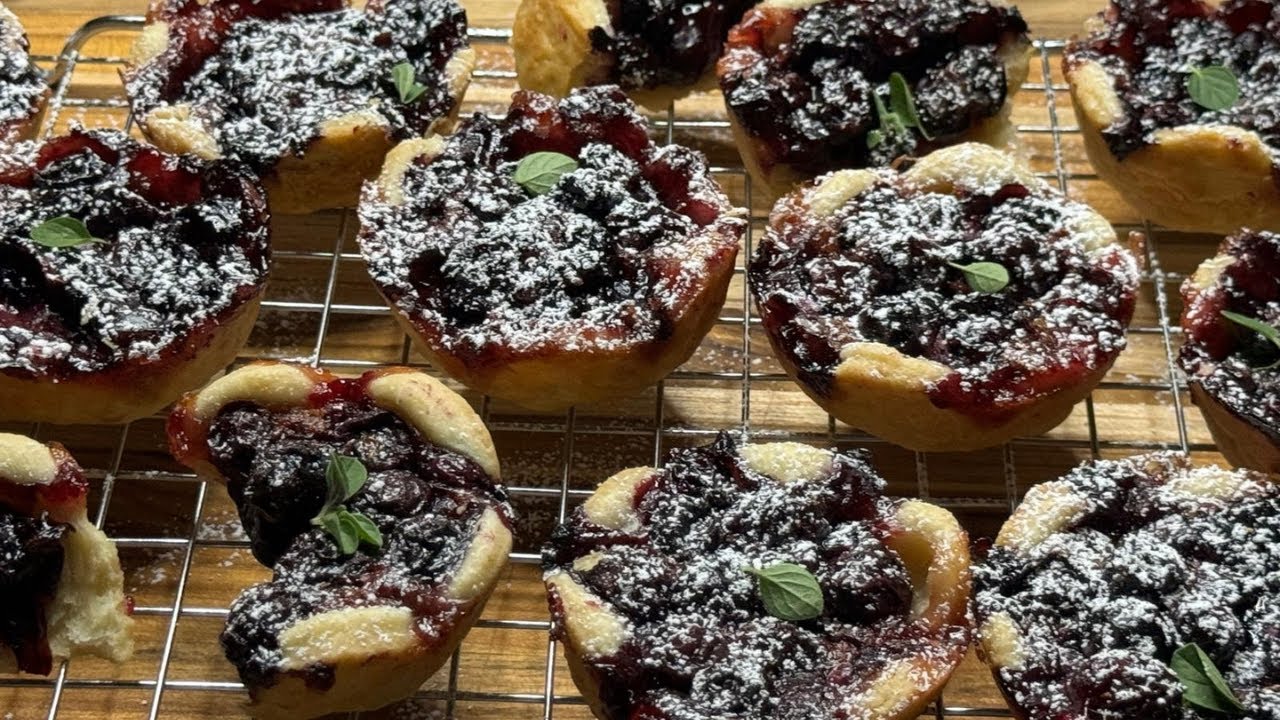 The Perfect Mini Blueberry Tart Recipe