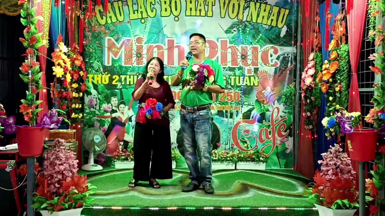 MỰC TÍM MỒNG TƠI - CHỊ 4 & ANH NƠI & MINH PHỤC | St. HÀN CHÂU | CLB Hát Với Nhau Minh Phục