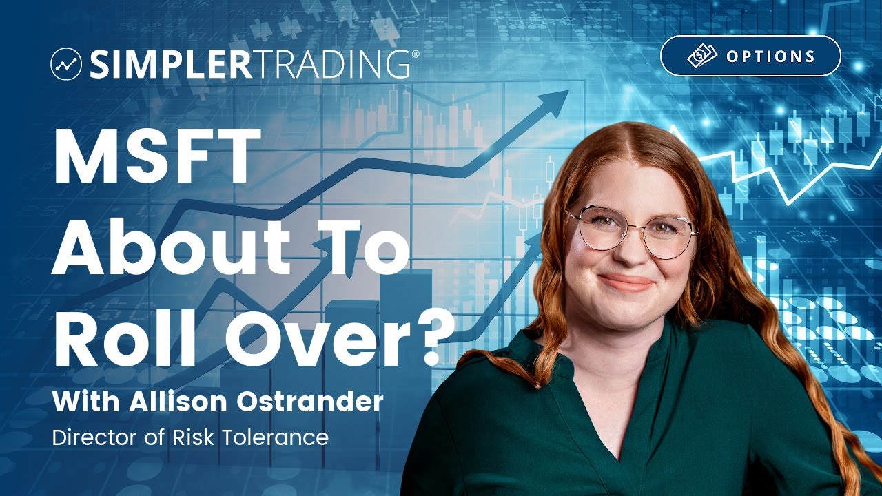 Options Trading: MSFT About To Roll Over? | Simpler Trading
