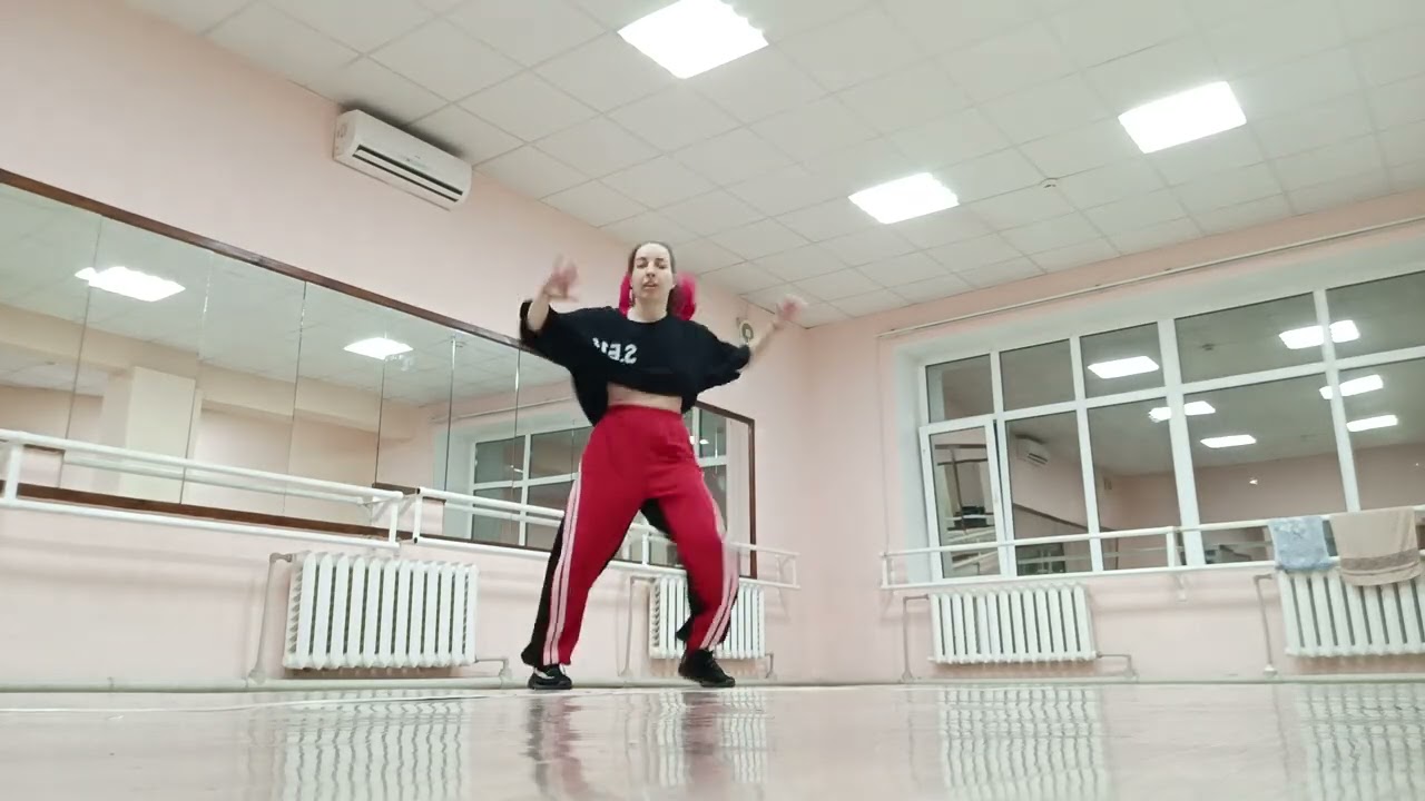 Hiphop improv под Man On Fire by Ateez #ManOnFireAteez 
