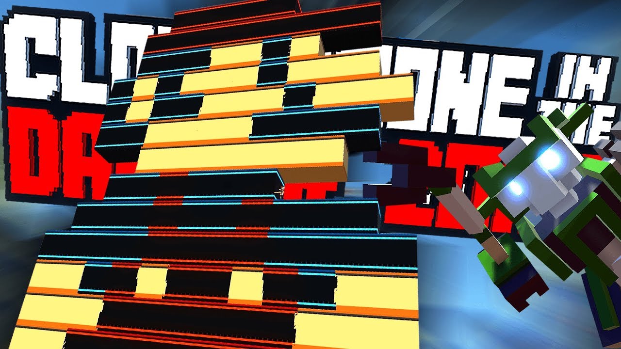 TAKING DOWN A GIANT MARIO! - Workshop Levels - Clone Drone In The Danger Zone Gameplay