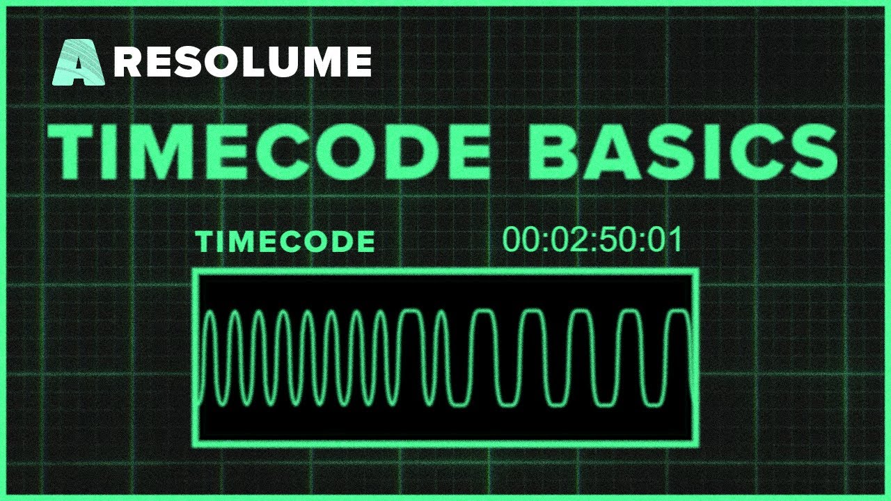 Основы таймкода | Краткое руководство по Resolume