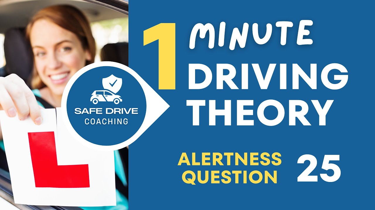 Pass Theory Test | Car | Alertness :25 | You're waiting to emerge from a junction ?