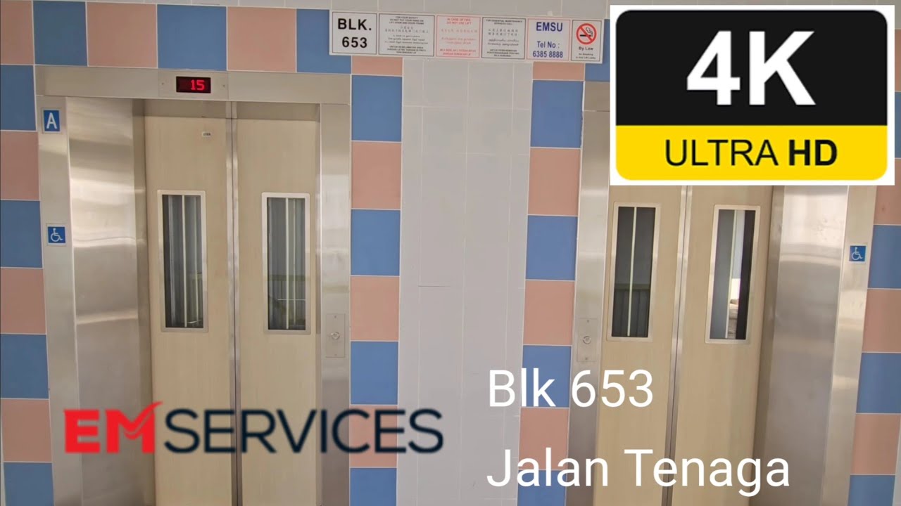 EM lifts at Blk 653 Jalan Tenaga