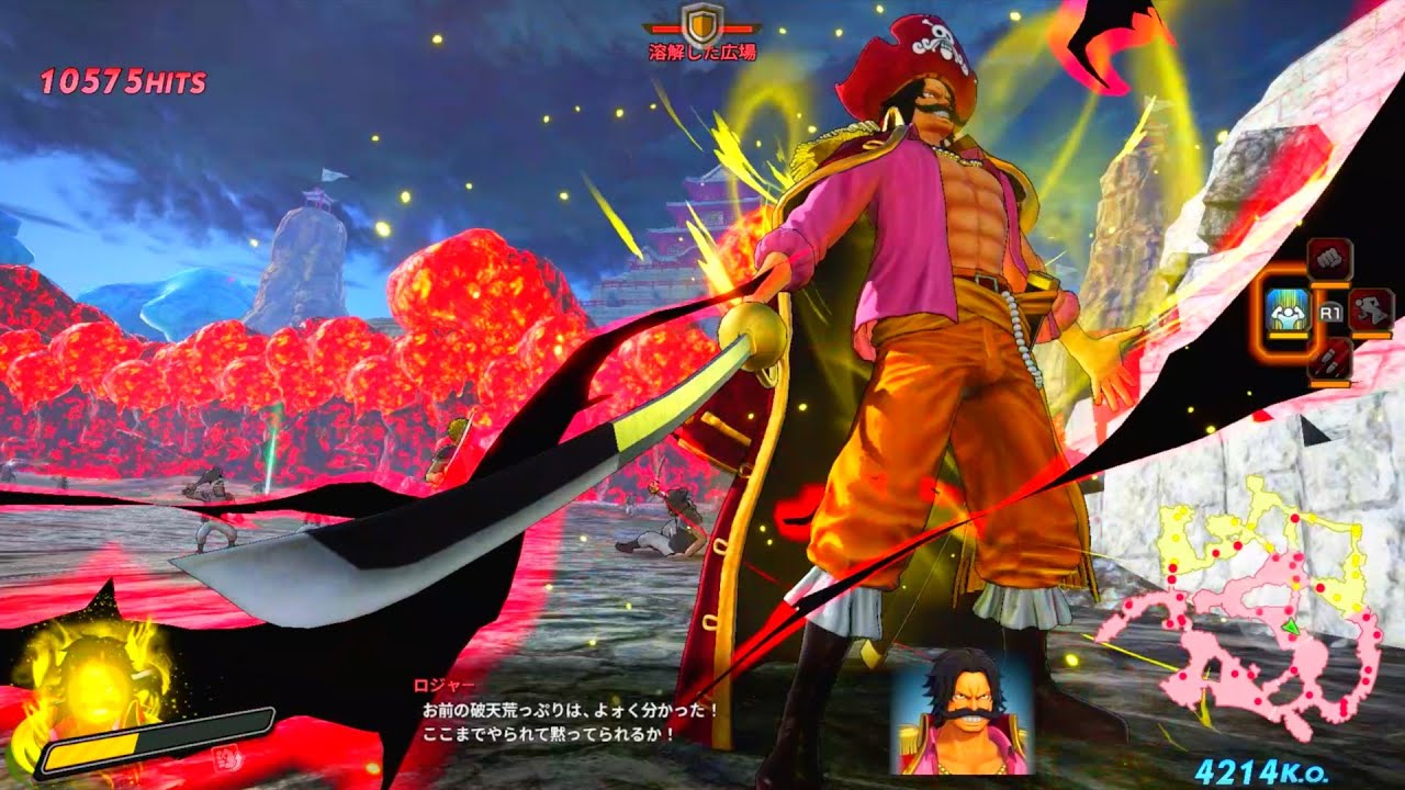 【海賊無双4】完全体に進化したロジャーが強すぎる…【One Piece Pirate Warriors 4】