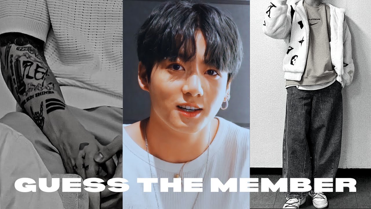 game - can you guess the bts member by their eyes, body or clothes?