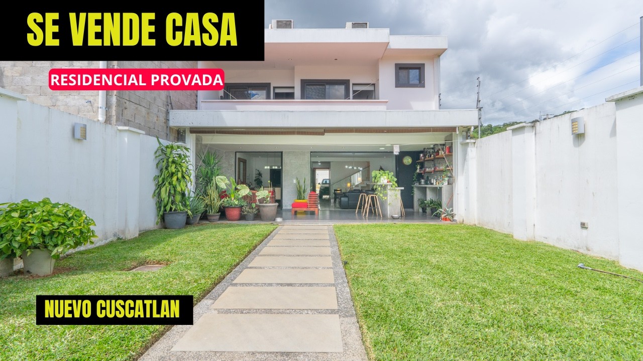 ESPECTACULAR CASA EN VENTA 🏡 | Nuevo Cuscatlán – Residencial Privado