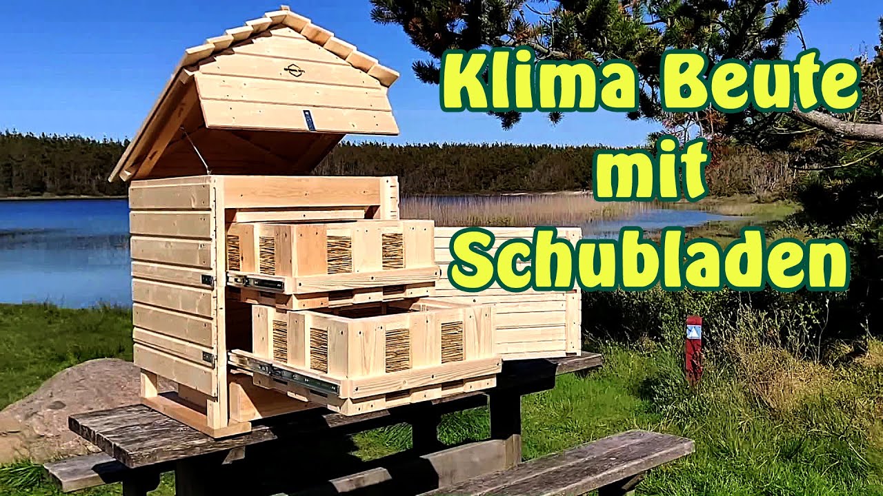 Einfach Imkern auf Klima-Funktions-Beute mit Schubladen ohne Chemie! Achtsam und artgerecht imkern