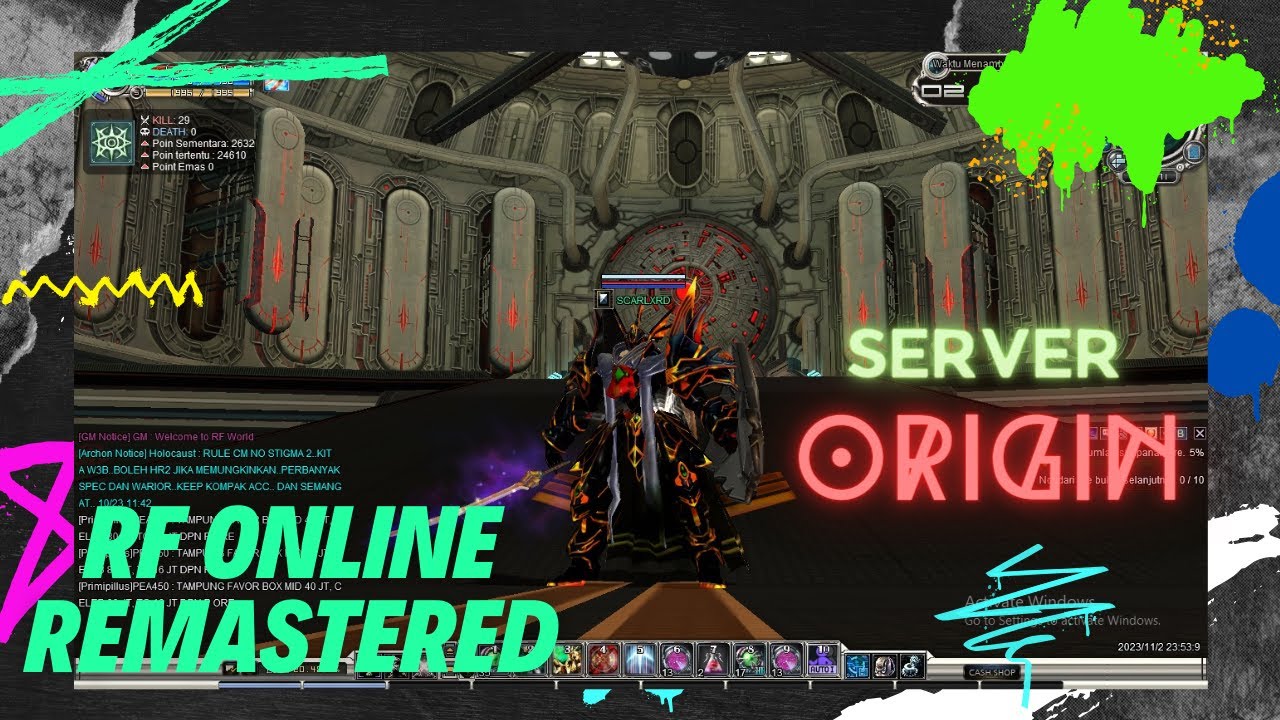 Live RF Online Remastered SERVER ORIGIN - SHOW YOUR CREATION SEASON 4 #lytogamecontentcreator