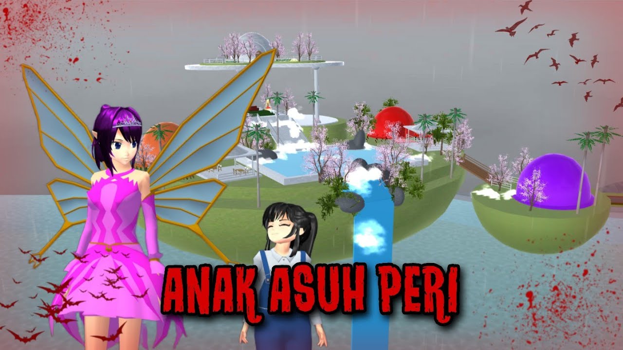 ANAK ASUH PERI || HORROR MOVIE SAKURA SCHOOL SIMULATOR