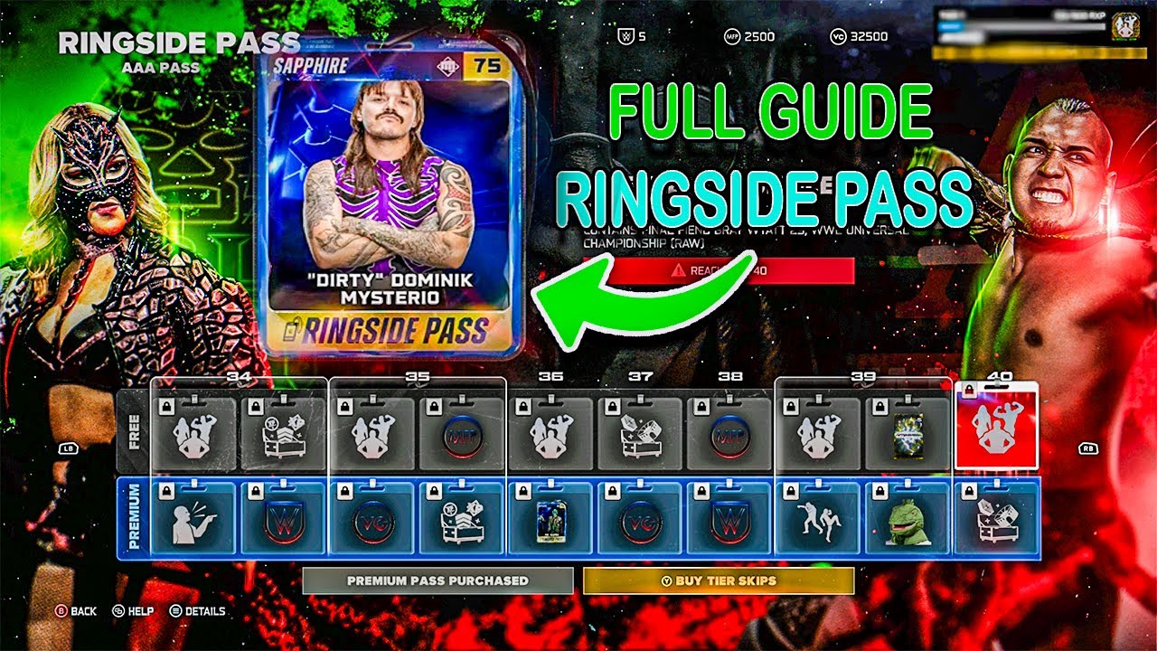 FULL Ringside Pass Showcase & How To Unlock Tiers *FASTT* In WWE2K26 My Faction!