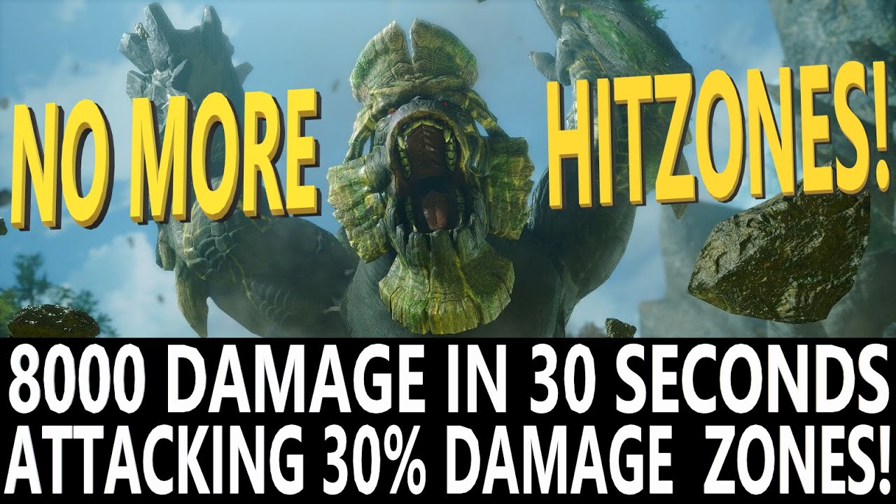 Monster Hunter Rise Sunbreak - 8000 урона за 30 сек. в билде с пистолетом-пулеметом в голову или ...
