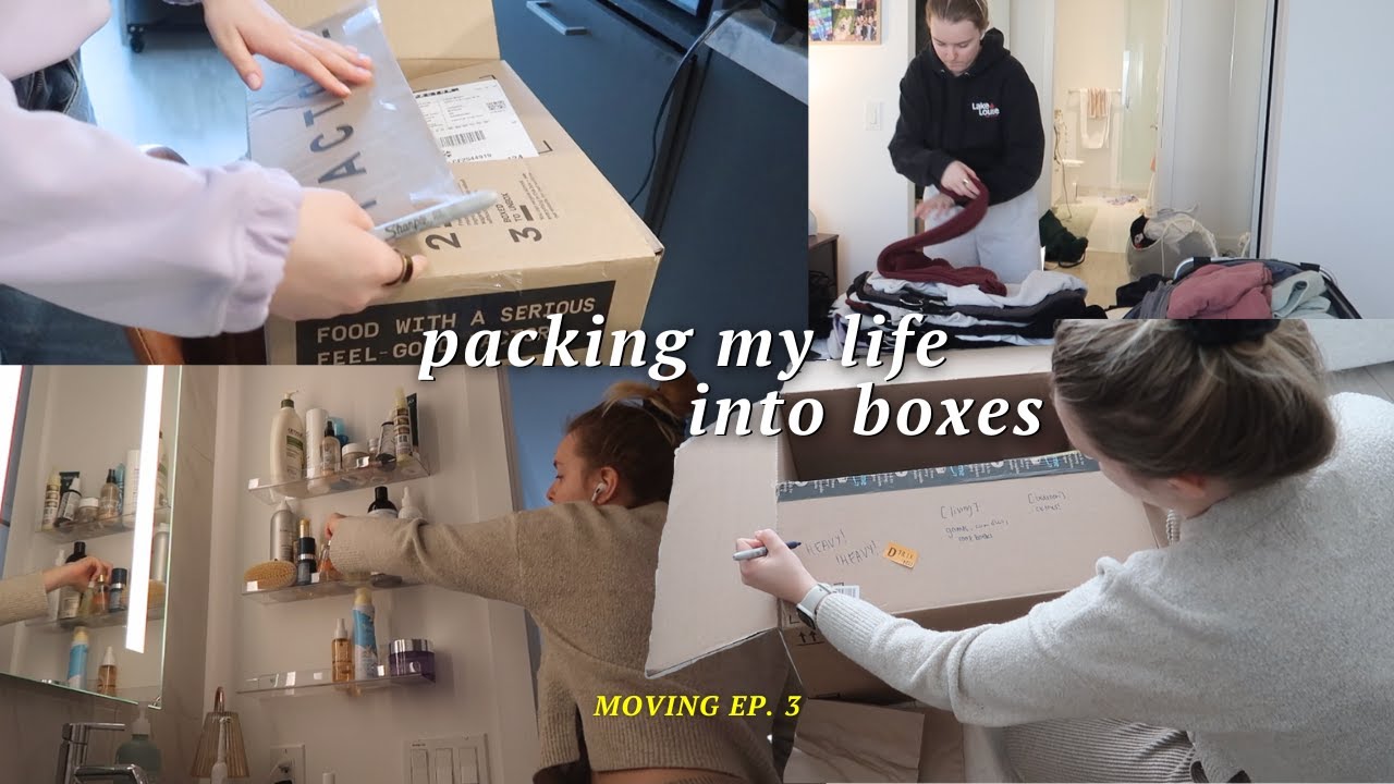 turns out packing is harder than it looks | moving series ep 3