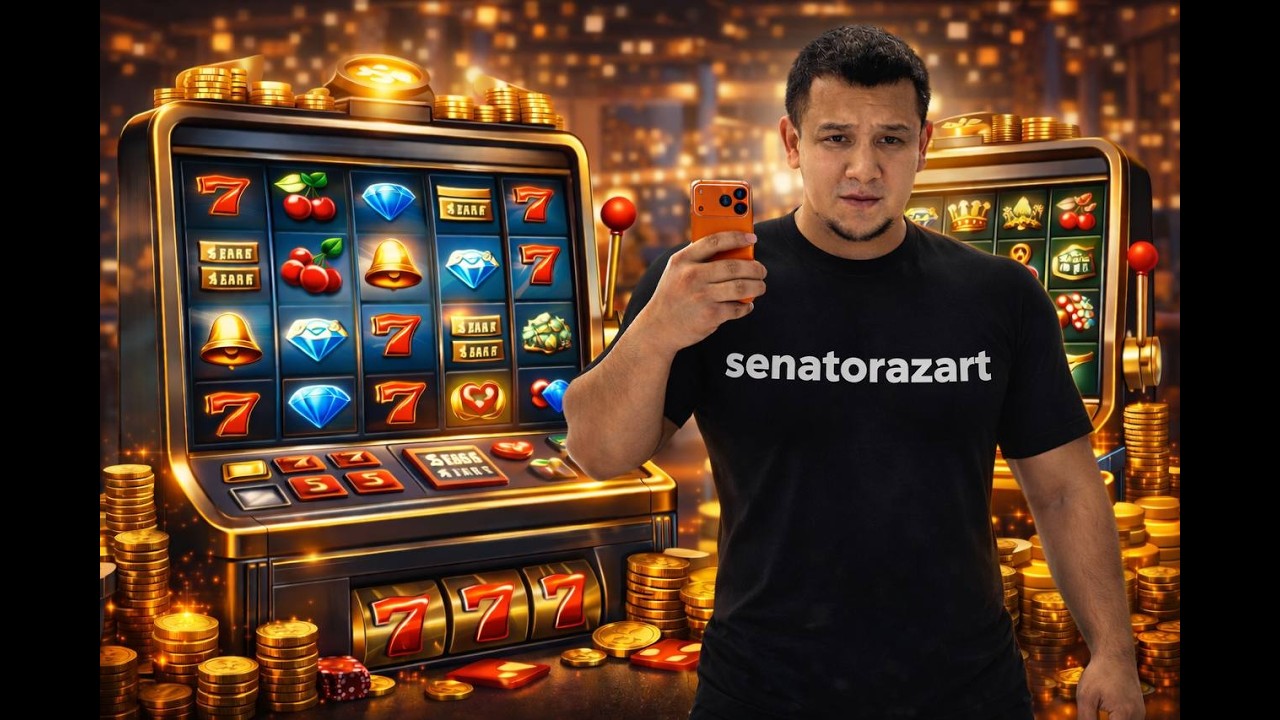 KAZINO UZ UZB KAZINO AZARTNIY 10000$ DEP QILAMIZ VA YORAMZ SENATOR STRIM